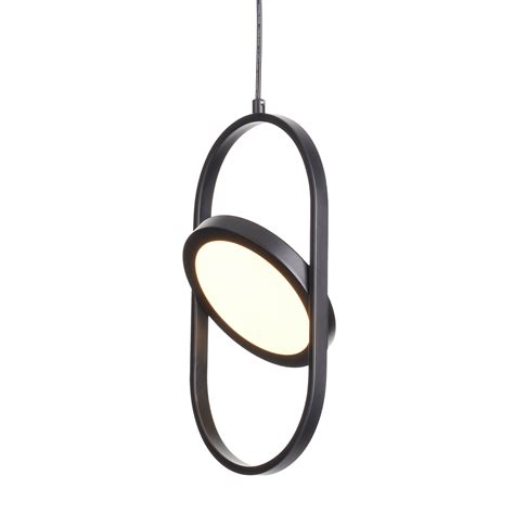 Lampa wisząca ELIPSE MINI LED czarna 32 cm Lampy wiszące Step in2