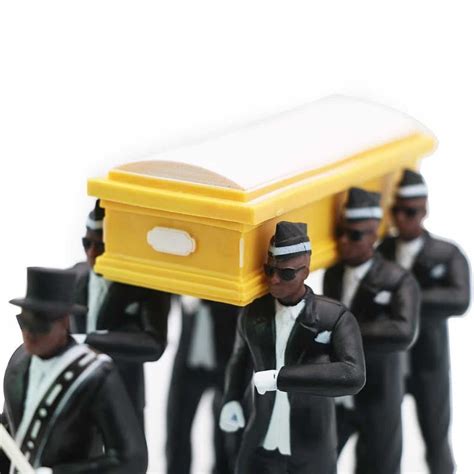 Cosplay Ghana Dancing Pallbearers Coffin Dance Figure Action Funeral