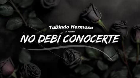 No Debí Conocerte”💔 Tudindo Hermoso Audio Oficial Youtube