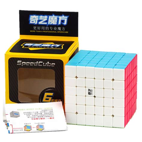 Cheap Qiyi Speedcube Stickerless Magic Cube X X X X X Speed