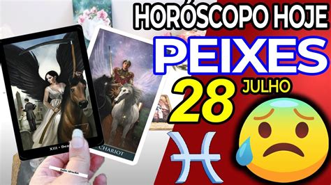 Urgente ️⛔️vocÊ Vai Estar Em Choque😱 Peixes ♓ 28 Julho 2024 Horoscopo Do Dia De Hoje ♓ Tarot