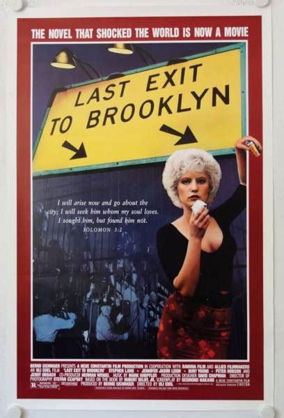 Letzte Ausfahrt Brooklyn Originales Us Onesheet Filmplakat