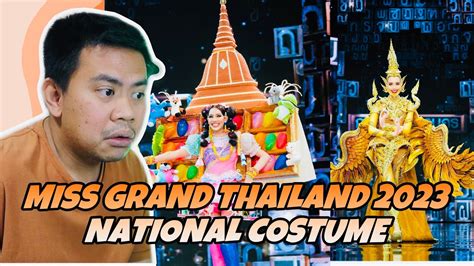 Atebang Reaction Miss Grand Thailand National Costume