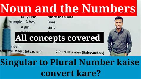 Noun Numbers In English Singular And Plural In English Grammar