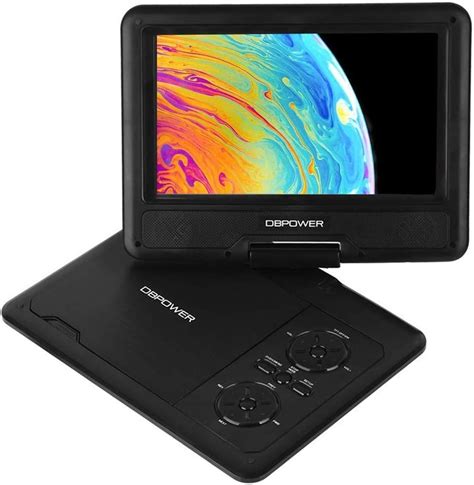 Amazon Co Jp Dbpower Portable Dvd Player Inches Hours Of