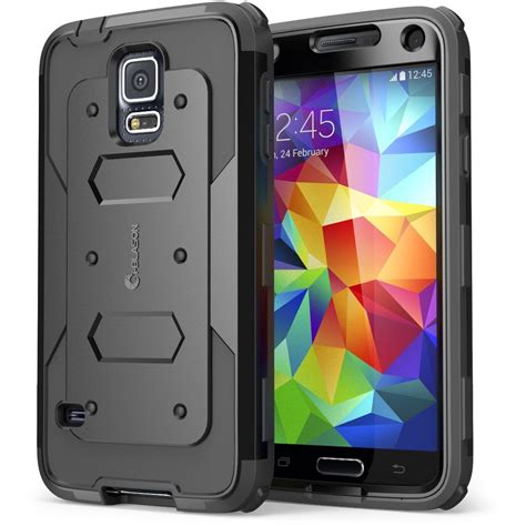 I Blason Samsung Galaxy S5 Case Armorbox Dual Layer Hybrid Full Body Protective Case With