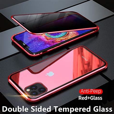 Anti Spy Anti Peeping Iphone Xr 360° Full Body Case Clear Double Sided