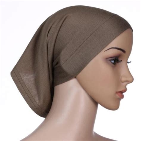 Neuf Uni Foulard Hijab Islamique Confort Écharpes Coiffe Coverchief