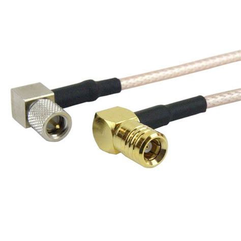 Ra 10 32 Male Plug To Ra Smb Plug Male Cable M17113 Rg316 Coax Up To 2 Ghz In 120 Inch