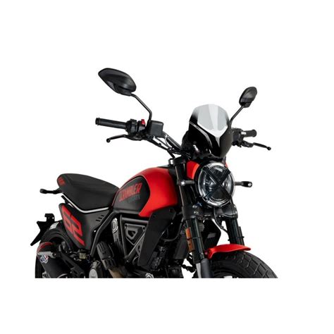 Puig New Generation Sport Windshield Ducati Scrambler Icon Full