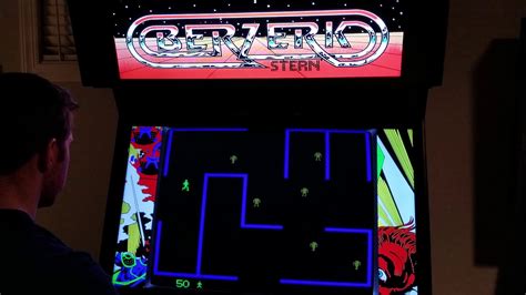 Berzerk Arcade Cabinet MAME Gameplay W Hypermarquee YouTube