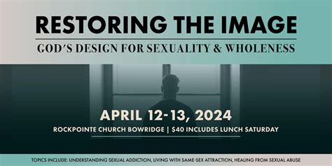 Restoring The Image Gods Design For Sexuality And Wholeness 12