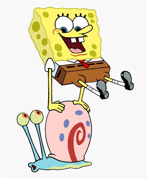 Spongebob And Gary Png Free Transparent Clipart ClipartKey