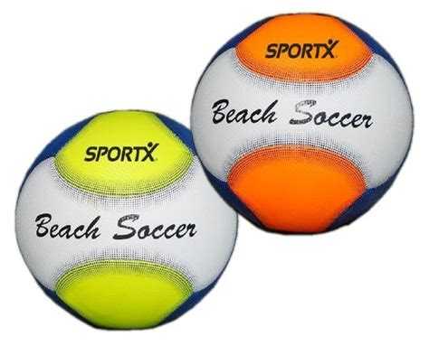 SportX Soccer Beach Ball 290gr 21cm Assorti Beachball Sport En Spel