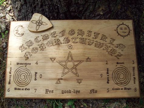 Wiccan Themed Ouija Board by DragonOak on DeviantArt