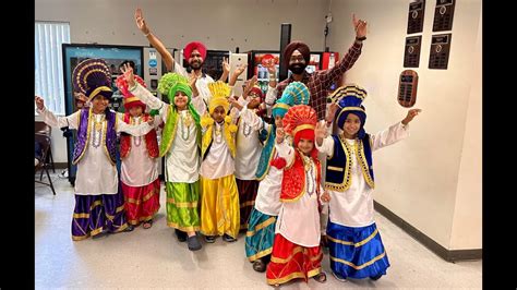 Kids Bhangra 2023 Greater Punjab Cultural Society Of South Florida