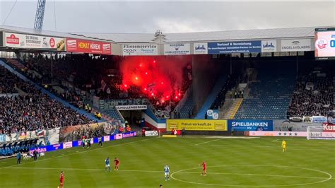 Herta BSC Pyro Show F CHansa Rostock Hertha BSC YouTube