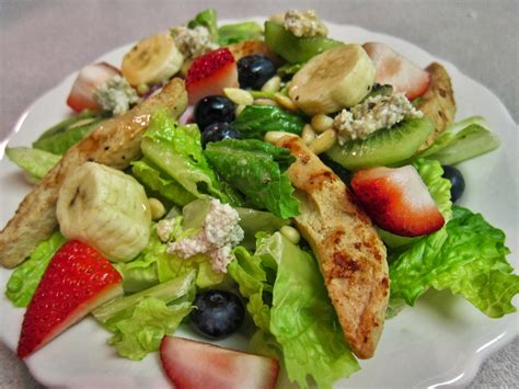 The Vegan Chronicle Chicken Fruit Salad