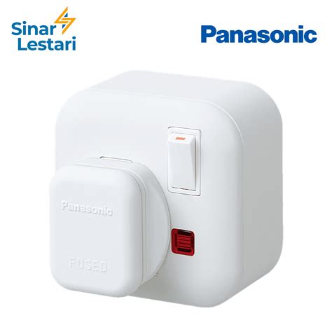 Panasonic Stop Kontak Ac Stop Kontak Ac Wbj 1214w Lazada Indonesia