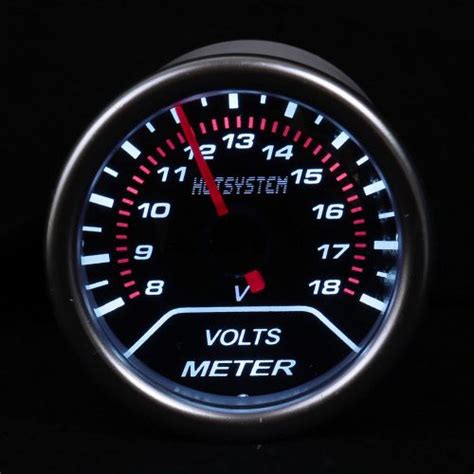 Find HOTSYSTEM 2 Car Vehicle 8 18V Smoke Tint Len LED Voltage Meter