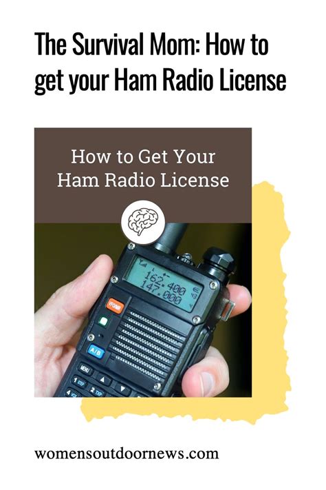 The Survival Mom How To Get Your Ham Radio License In Ham Radio