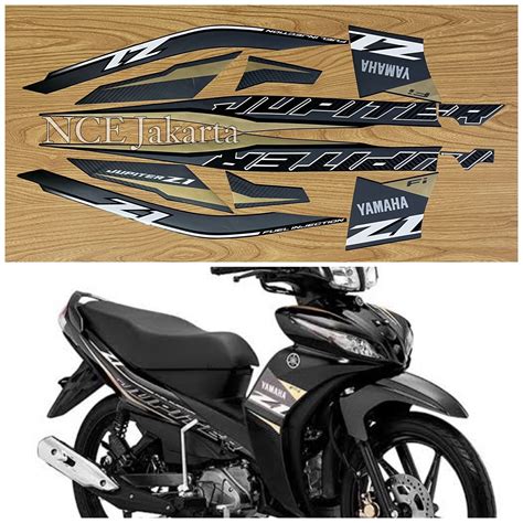 Stiker Striping Motor Jupiter Z Hitam Lazada Indonesia