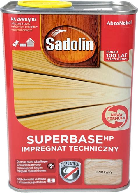 Sadolin Impregnat Techniczny Superbase 0 75L Opinie I Ceny Na Ceneo Pl