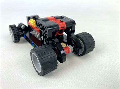 LEGO Technic Hot Rod Car Im Review Zusammengebaut