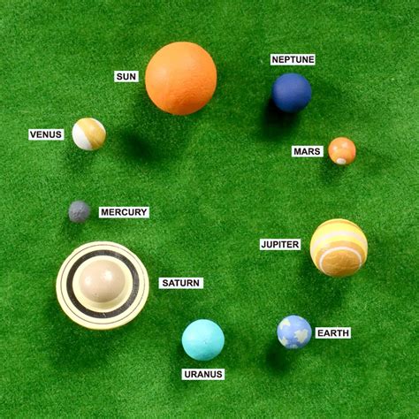 Solar System Planet Balls