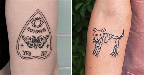 21 Cute And Spooky Tattoos For Anyone Who Loves All Things Supernatural