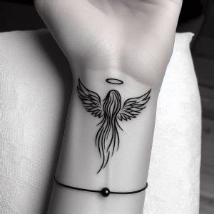 30 Angel Tattoo Ideas with Deep Meanings: From Guardian Angels to ...