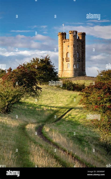 The Broadway Tower A Folly Tower Near Broadway Worcester England