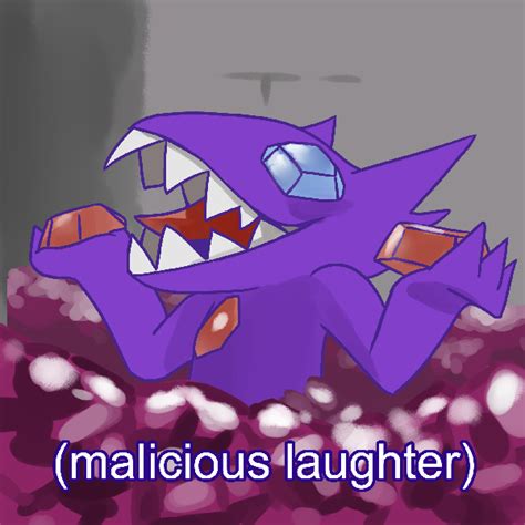 Laughs Maliciously Sableye Pokémon Know Your Meme