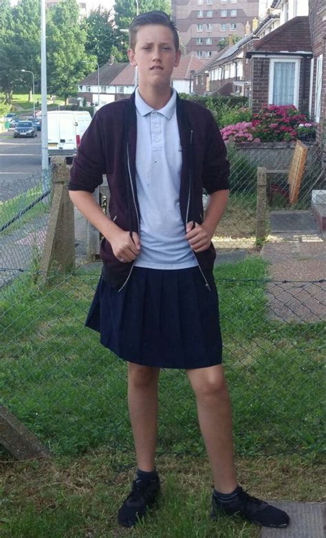 School Says No Shorts Ok Then Men Wearing Dresses Boys Wear Men