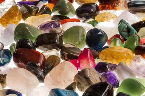 Semi Precious Gem Stones — Stock Photo © Slplondon 24126253