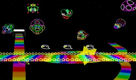 Mario Kart 64 Rainbow Road