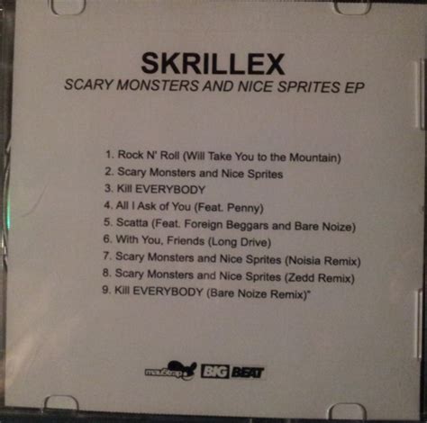 Skrillex – Scary Monsters And Nice Sprites EP (2010, CD) - Discogs