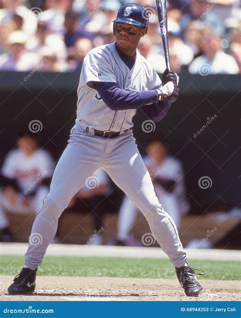 Ken Griffey Jr Seattle Mariners Editorial Stock Photo Image Of