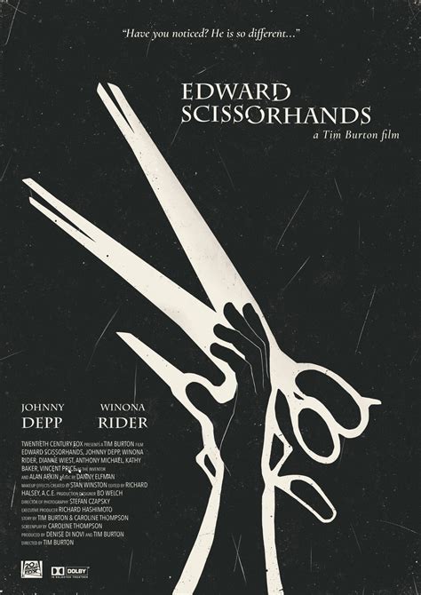 Edward Scissorhands Concept Art