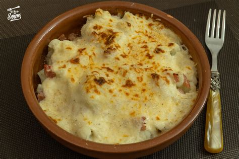 Coliflor con bechamel Receta fácil y casera