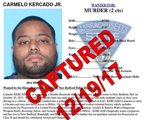 New Bedford Homicide Suspect Apprehended In North Carolina New