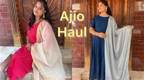 Party Wear Budget Friendly Ajio Kurthi Sets YouTube