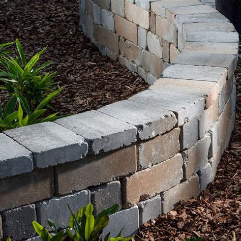 Castle Manor® Tumbled Retaining Freestanding Wall Belgard