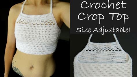 Crochet Crop Top Tutorial Crochet Summer Halter Top Tutorial YouTube