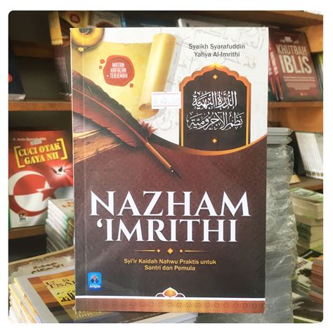 Buku Terjemah Nazham Imrithi Syair Kaidah Nahwu Praktis Untuk Santri