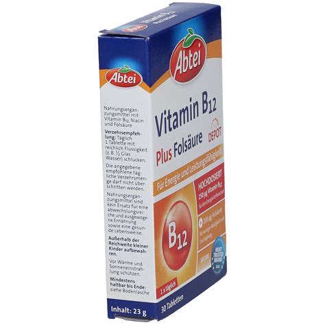 Abtei Vitamin B Plus Fols Ure St Shop Apotheke