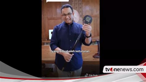 Viral Disebut Simpan Cakra Diponegoro Anies Baswedan Klarifikasi