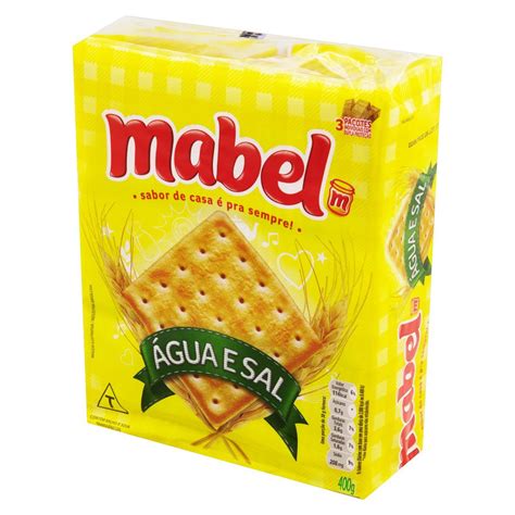 Biscoito Gua E Sal Mabel Pacote G Super Jos