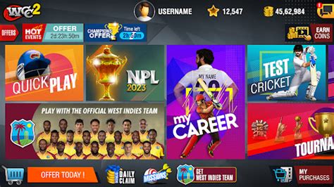 World Cricket Championship 2 MOD APK V4 9 1 Unlimited Coins For Android