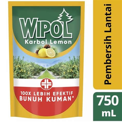 Jual Wipol Sabun Pembersih Lantai Karbol Refill 750 Ml Di Lapak Raja